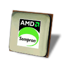An AMD Sempron, an example of a CPU.