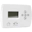 An programmable thermostat.
