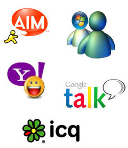 popular instant messaging services