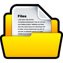 An image of the yellow file icon.