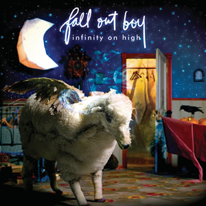 Cover of Infinity On High, a sheep with wings.