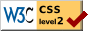 Valid W3C CSS, level 2