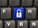 keyboard close-up with one key labelled with a padlock icon from http://www.smartproductivity.com/password-protect-your-big-goals