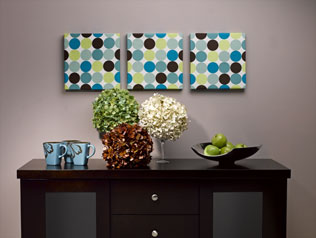 Art is widely used to decorate places of importance to many people. It may not be this intense, but it's there. Art can represent and reflect alot of your personality, which is why many people are picky on the colour of their walls or floors, and the paintings or pictures they put up, because when someone looks at their room, what they should see, is who decorated it. It can be a good thing, or bad.