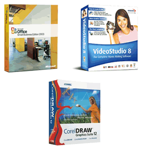 Different kinds of softwares